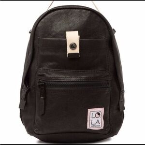 LOLA  Utopia Gypsy Girl Small Leather Backpack
